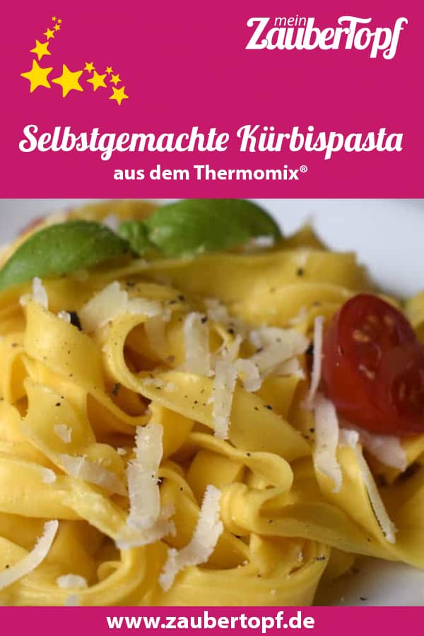 Kürbispasta aus dem Thermomix® – Foto: Nicole Stroschein