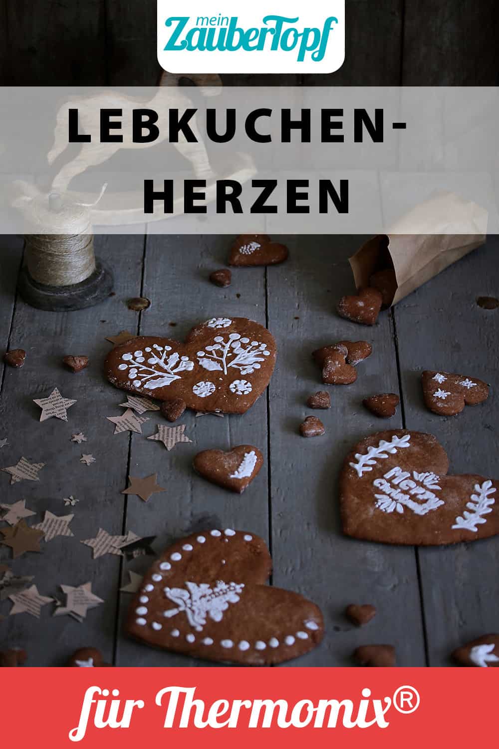 Lebkuchenherzen aus dem Thermomix® – Foto: Tina Bumann