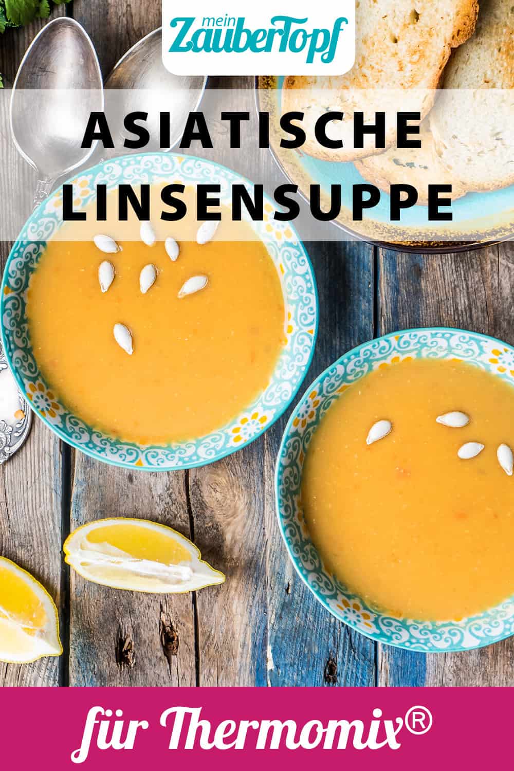 Asiatische Linsensuppe aus dem Thermomix® – Foto: gettyimages / Dmytro Varavin