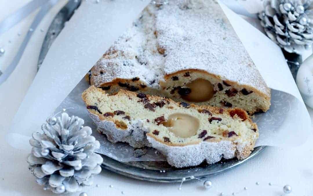 Festlich leckerer Marzipanstollen