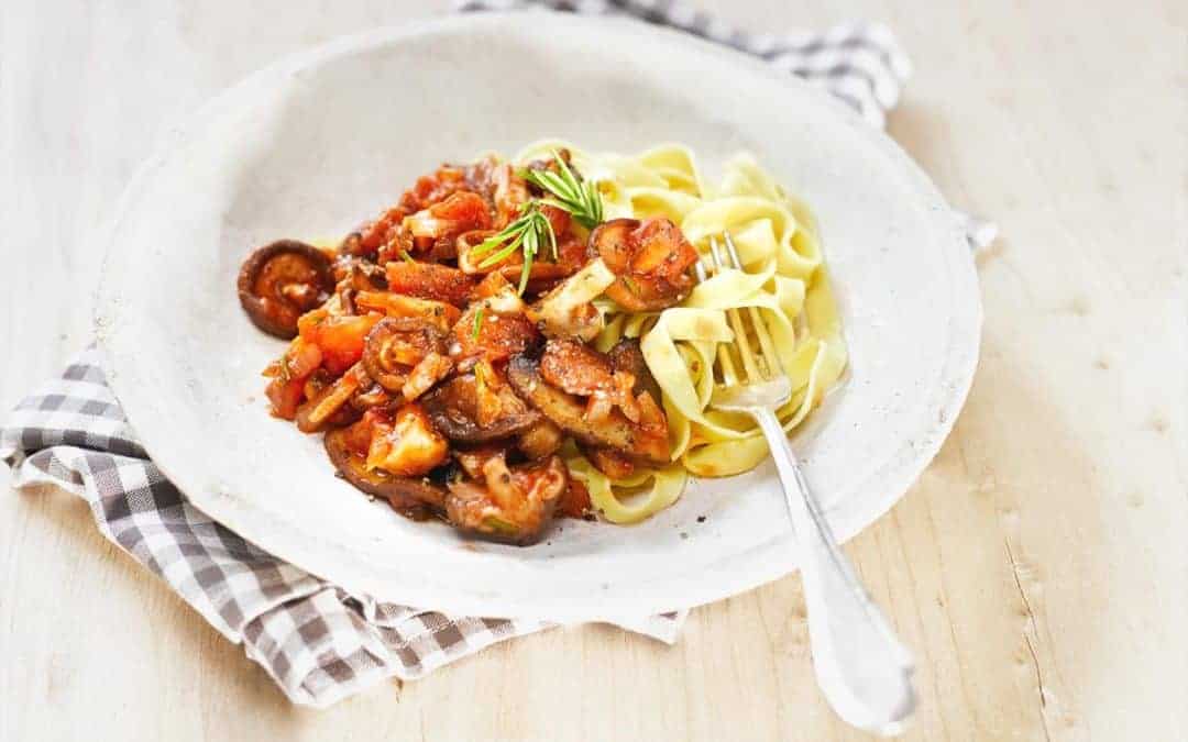 Tagliatelle mit Pilzsugo