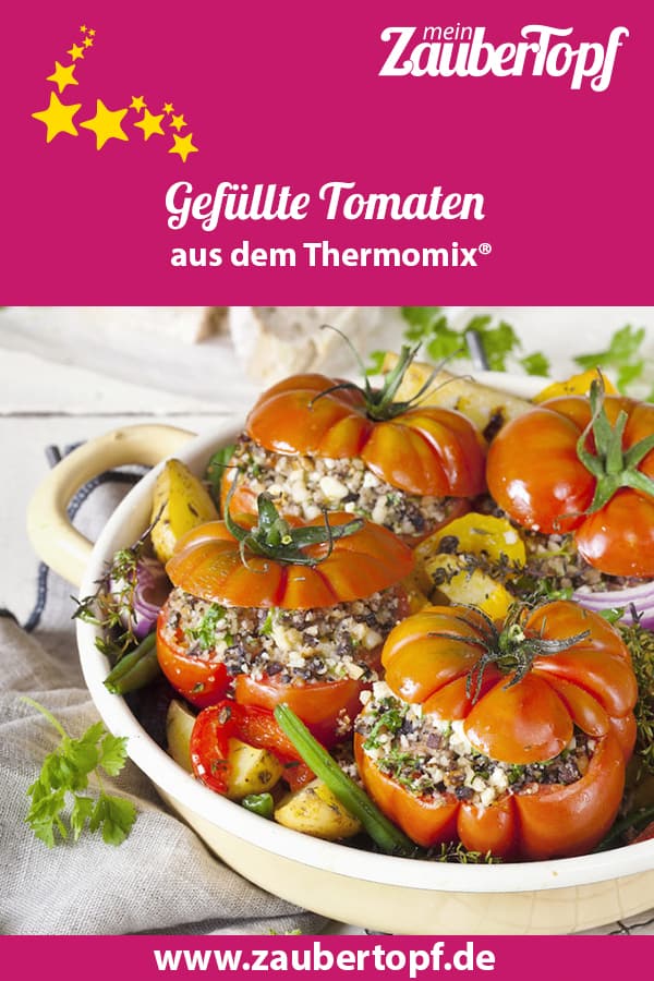 Gefüllte Tomaten aus dem Thermomix® – Foto: Frauke Antholz