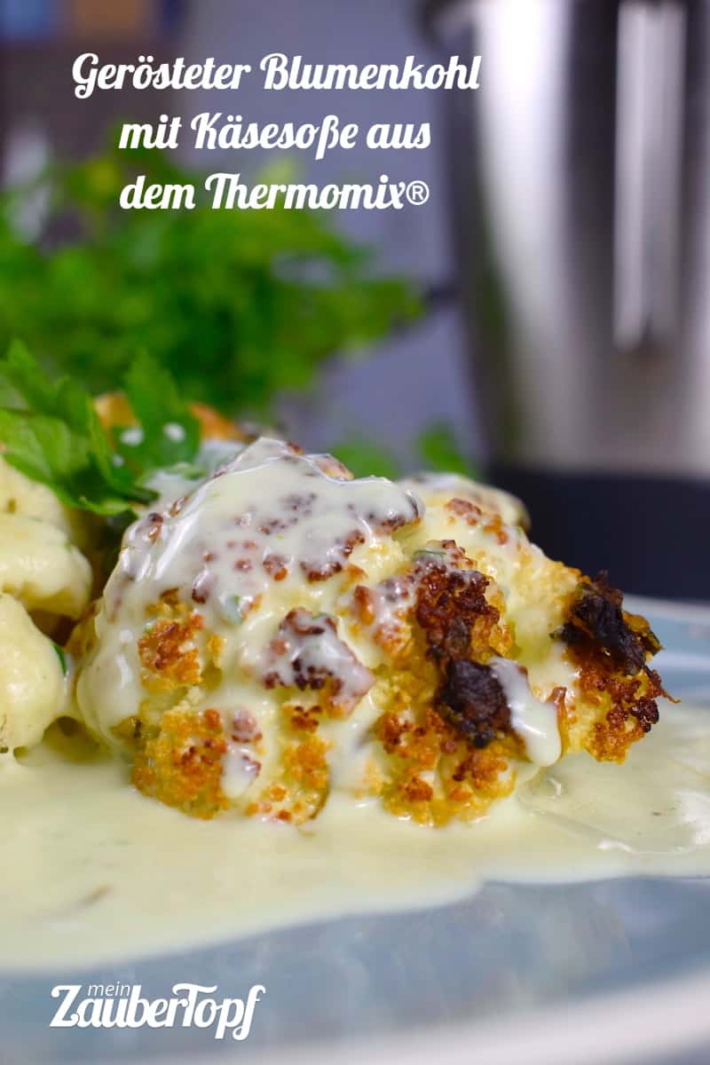Blumenkohl mit Käsesoße aus dem Thermomix® – Foto: Nicole Stroschein