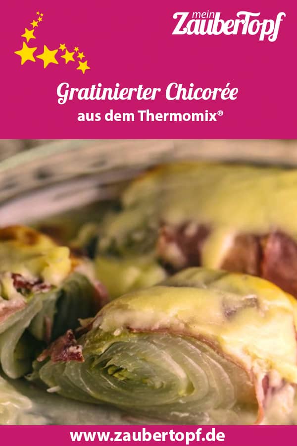 Gratinierter Chicorée mit Schinken aus dem Thermomix® – Foto: Ricarda Ohligschläger