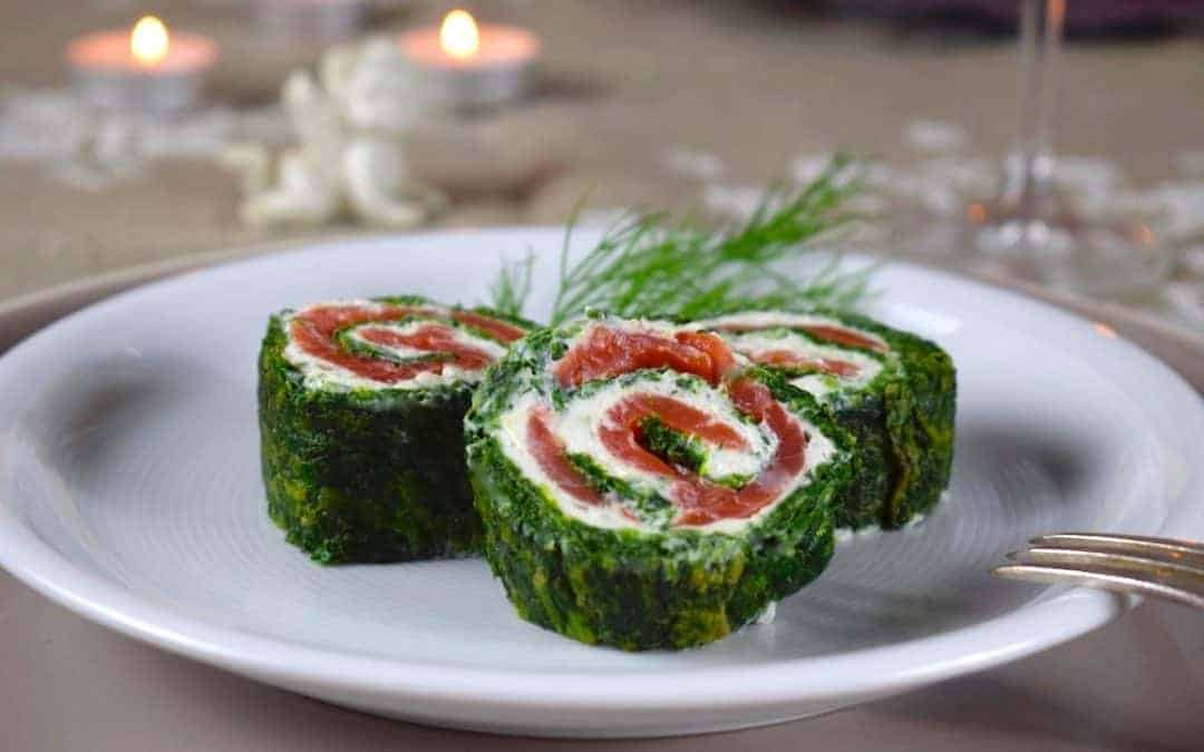 Spinat-Lachs-Rolle in zwei Varianten - mein ZauberTopf