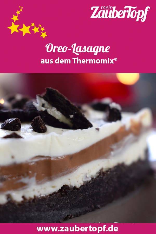 Oreolasagne aus dem Thermomix® – Foto: Nicole Stroschein