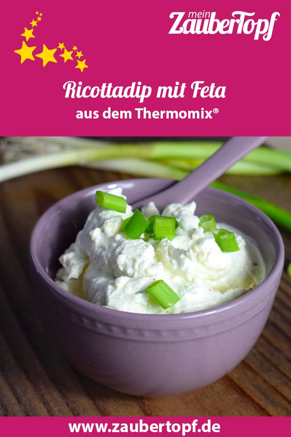 Ricottadip mit Feta – Foto: Nicole Stroschein