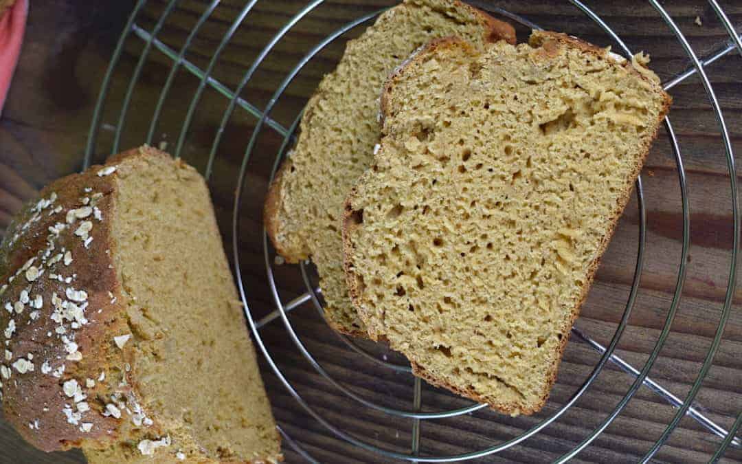 Dinkelvollkornbrot mit Quark
