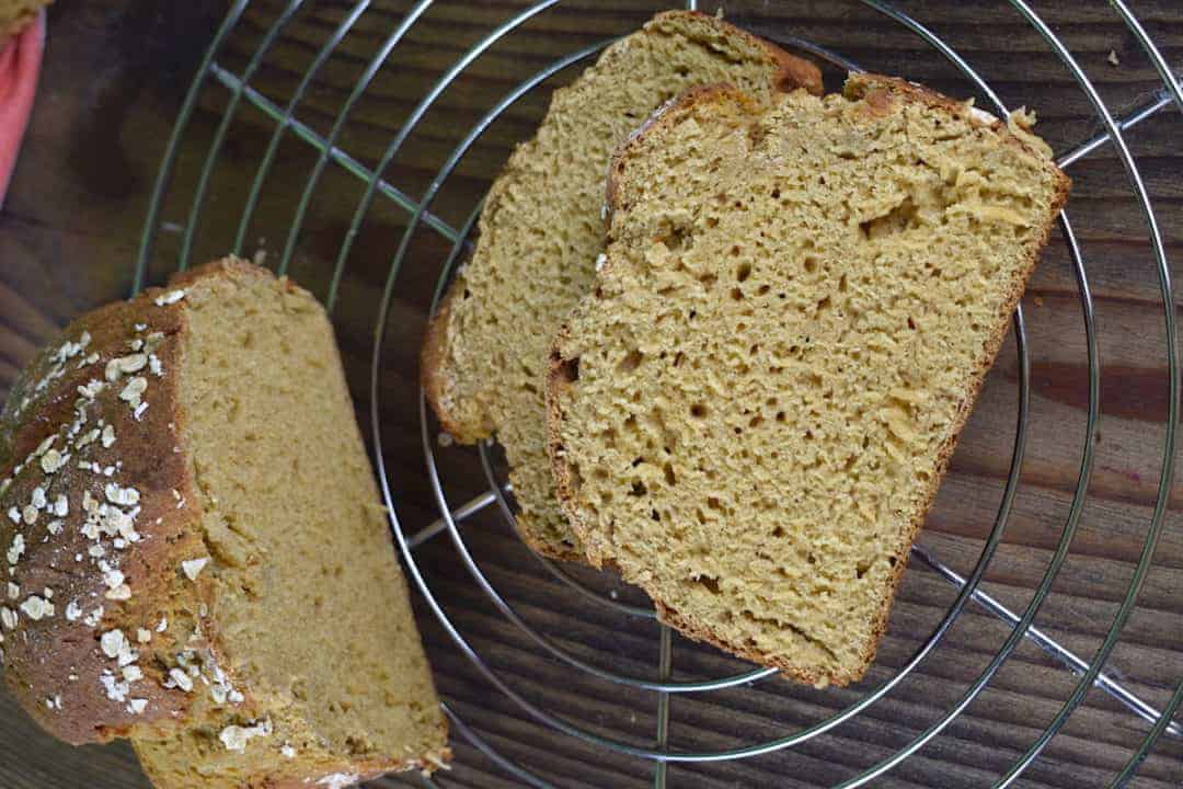 Dinkelvollkornbrot mit Quark - ZauberTopf