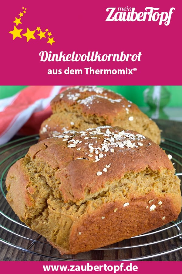 Dinkelvollkornbrot aus dem Thermomix® – Foto: Nicole Stroschein