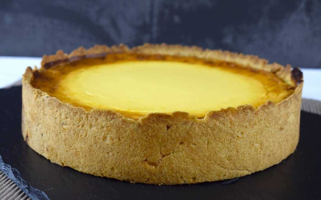 Klassischer Käsekuchen mit Limette