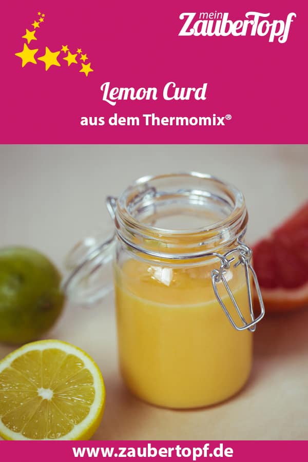 Lemon Curd mit Limette und Grapefruit aus dem Thermomix® – Foto: Ricarda Ohligschläger