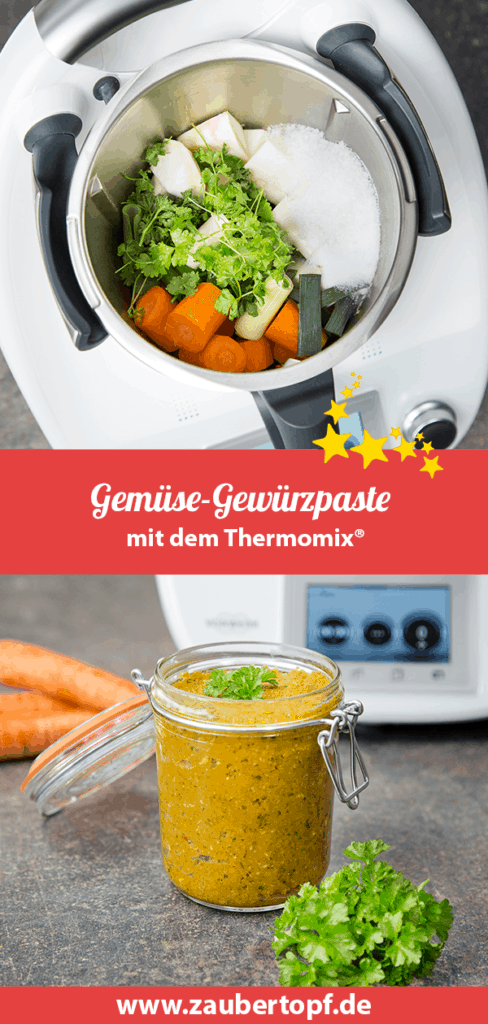 Suppenpaste oder auch Gemüse-Gewürzpaste aus dem Thermomix® – Fotos: Anna Gieseler