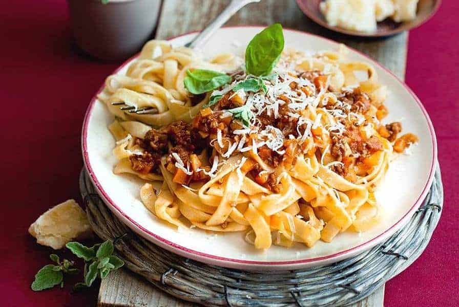 Tagliatelle Bolognese auf klassische Art aus dem Thermomix® – Foto: Ira Leoni