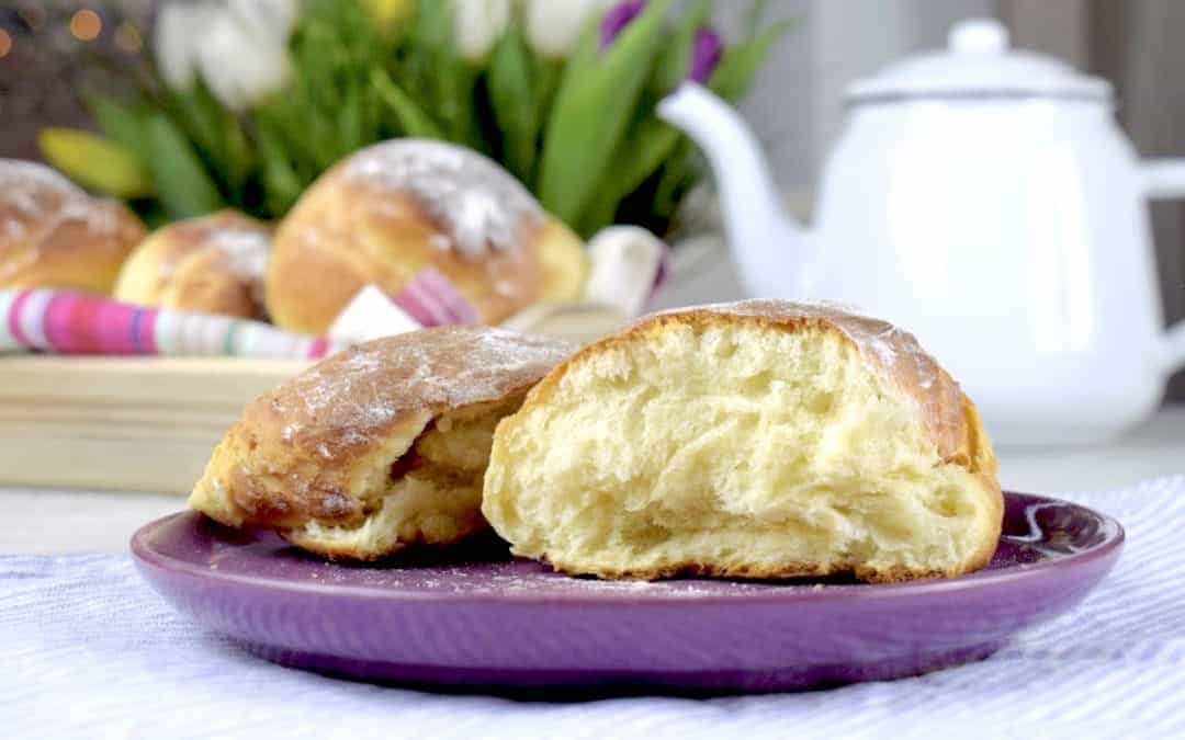Fluffige Milchbrötchen