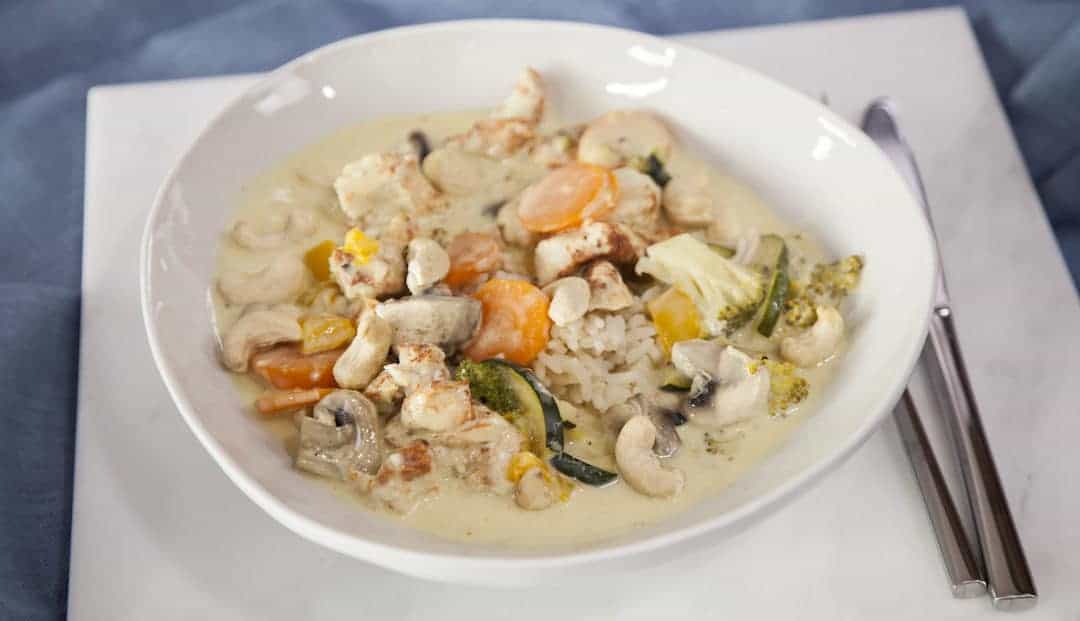Hähnchengeschnetzeltes mit Cashewkernen