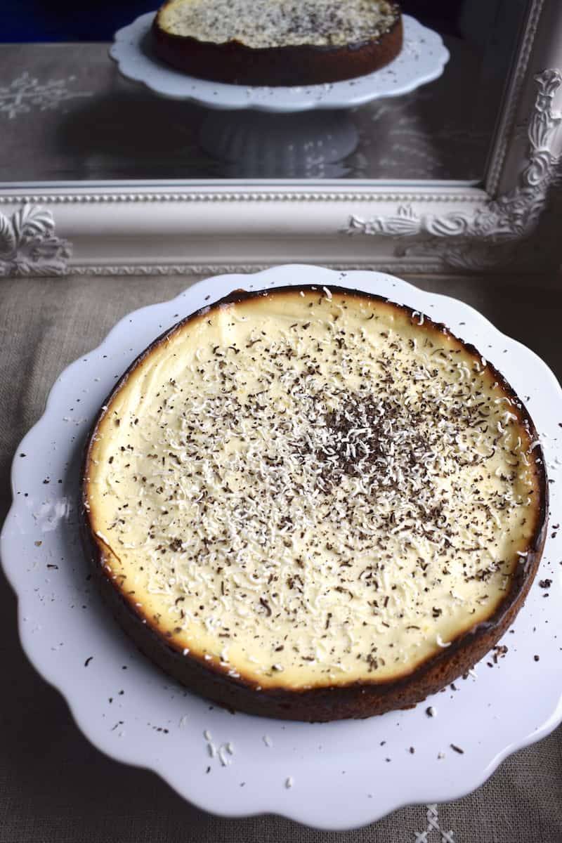 Ricotta-Cheesecake mit Amaretto – Foto: Nicole Stroschein