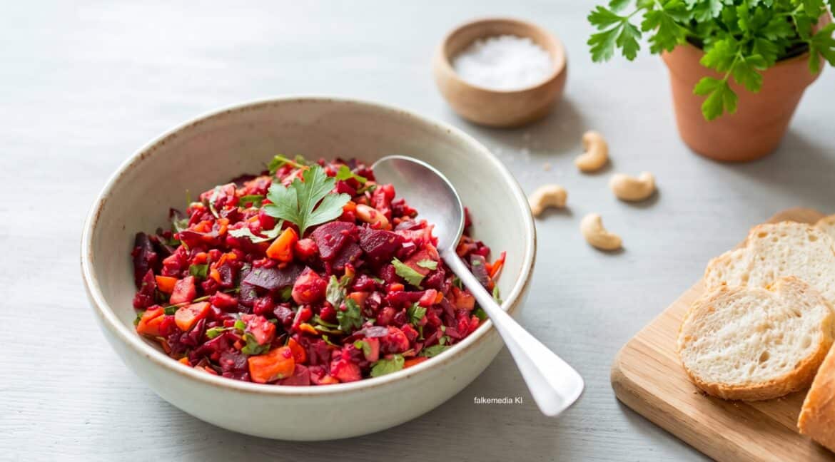 Kerniger Rote-Bete-Salat aus dem Thermomix
