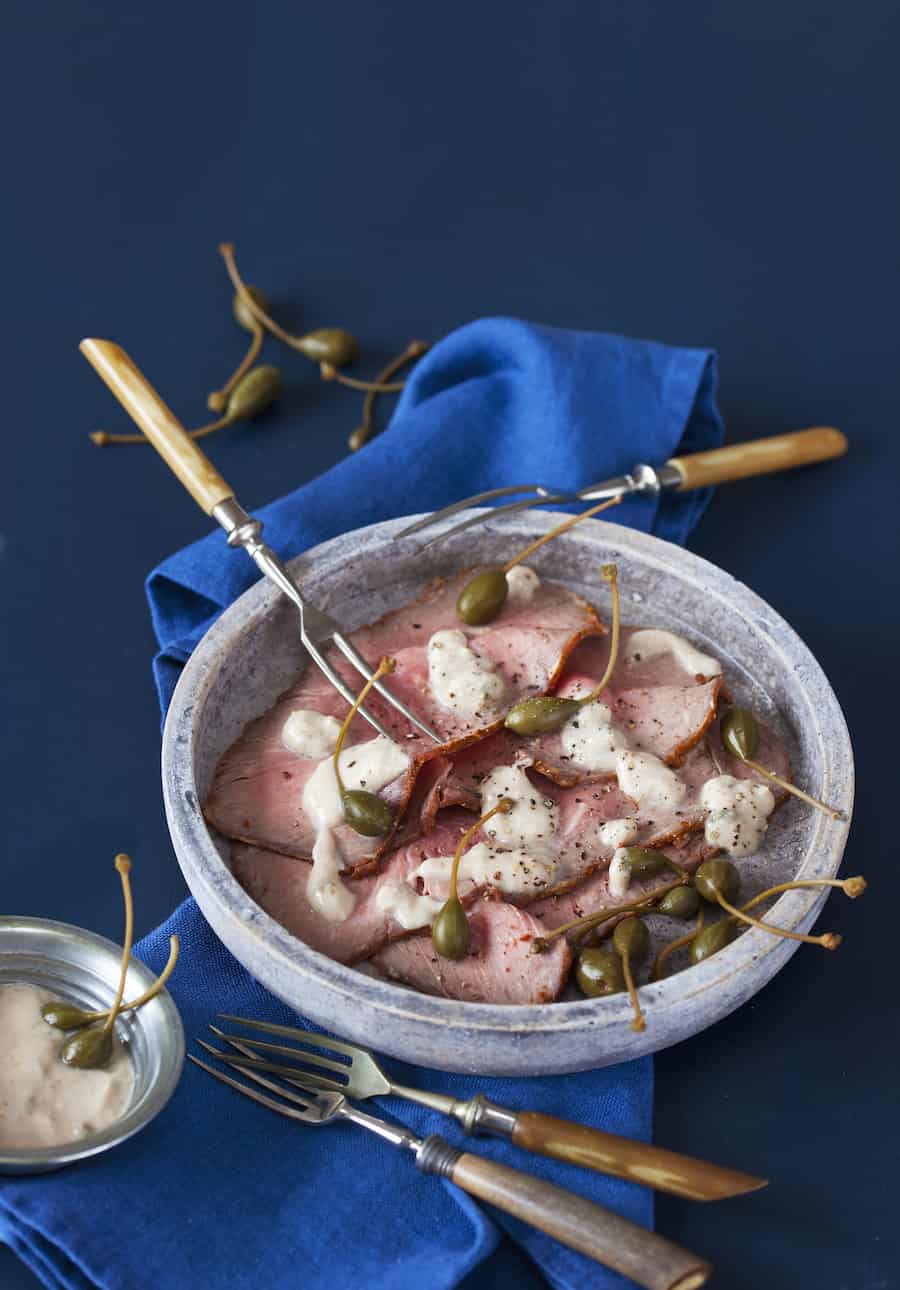Vitello tonnato mit Roastbeef – Foto: Frauke Antholz thermomix rezept