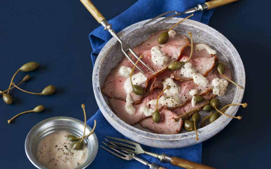 Vitello tonnato mit Roastbeef