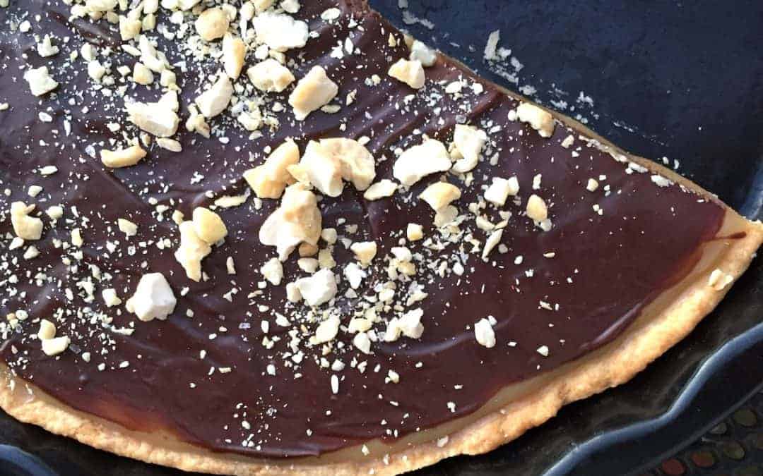 Vorsicht Suchtgefahr: Karamell-Schokoladen-Tarte