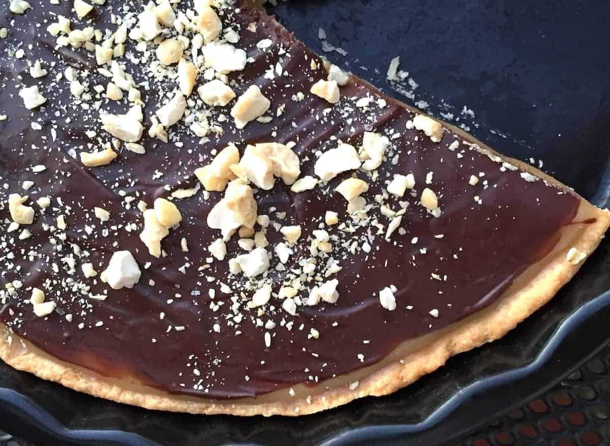 Karamell-Schokoladen-Tarte – Rezept für den Thermomix®