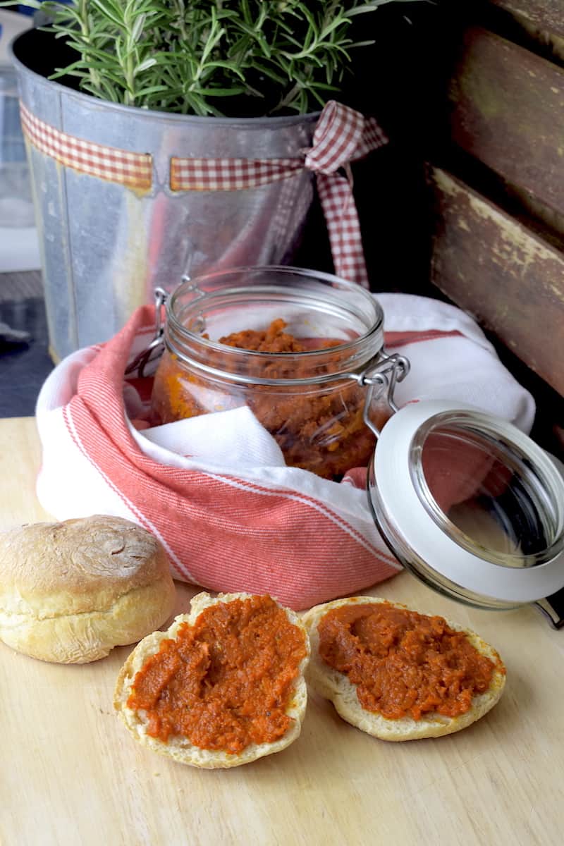 Karottenaufstrich mit getrockneten Tomaten - mein ZauberTopf