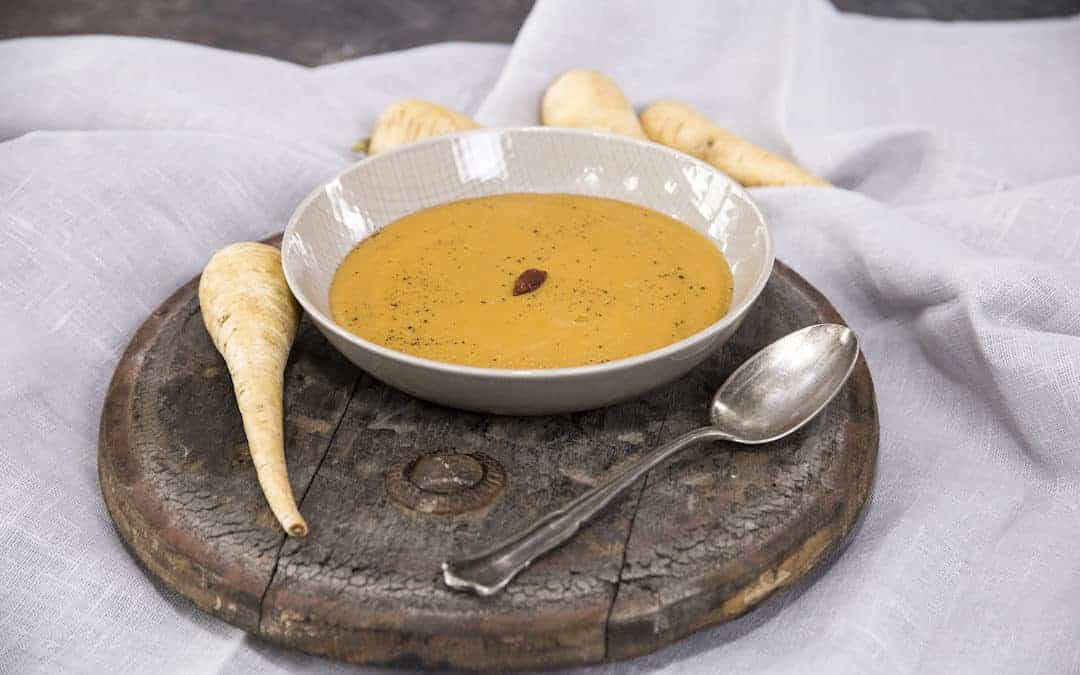 Pastinakensuppe mit Banane aus dem Thermomix®