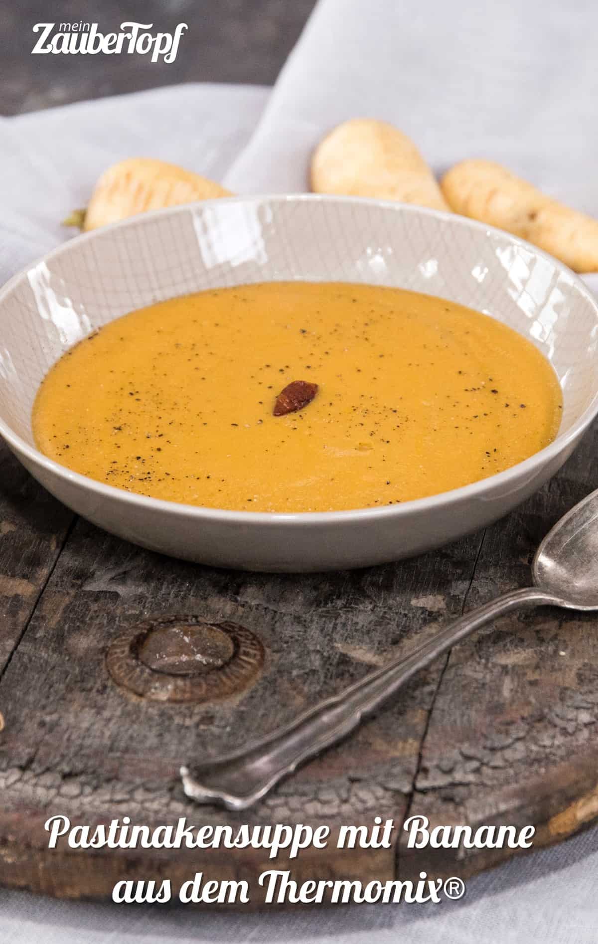 Pastinakensuppe mit Banane aus dem Thermomix® - mein ZauberTopf