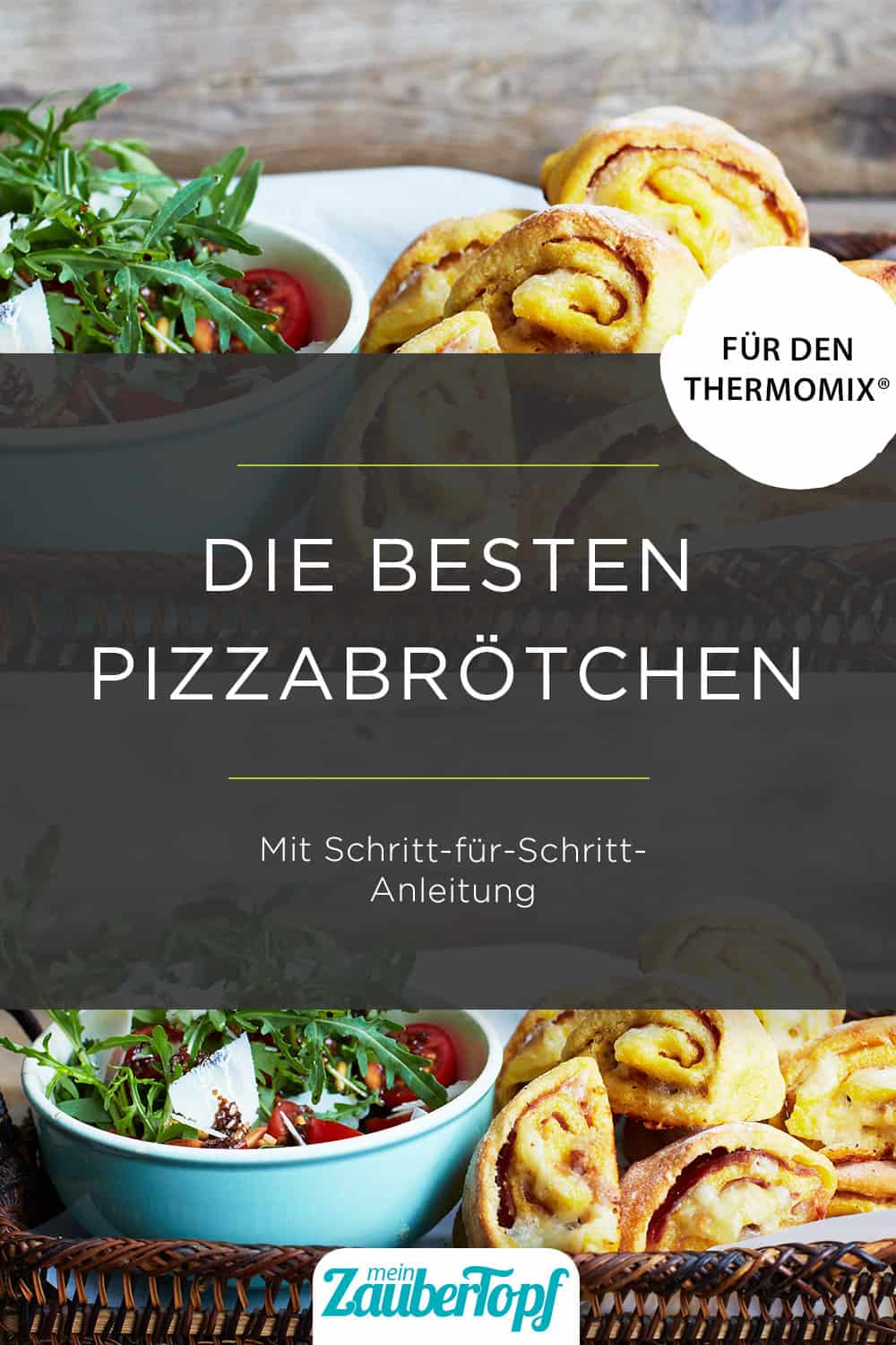 Pizzabrötchen mit dem Thermomix® – Foto: Nicky & Max