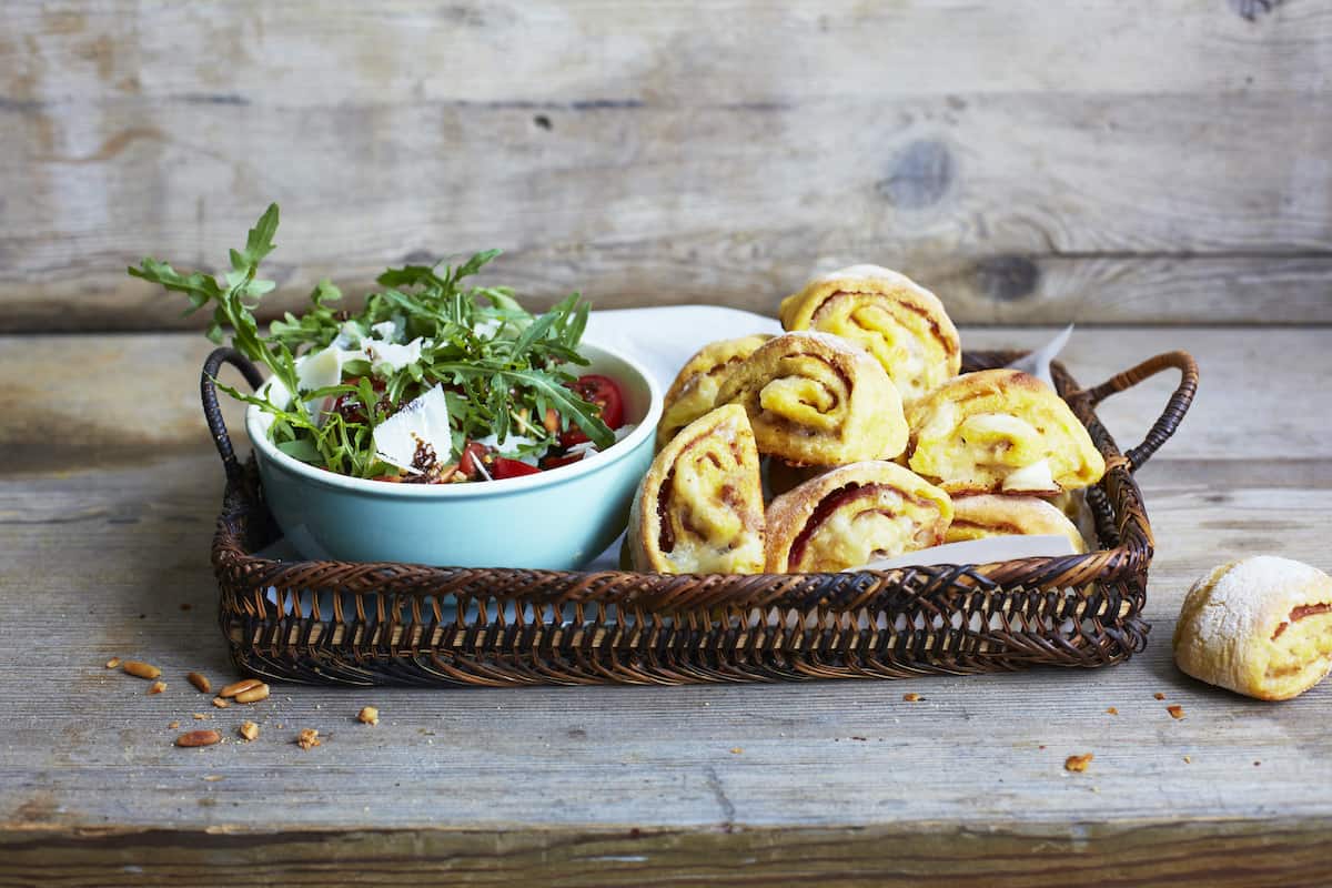 Pizzabrötchen aus dem Thermomix