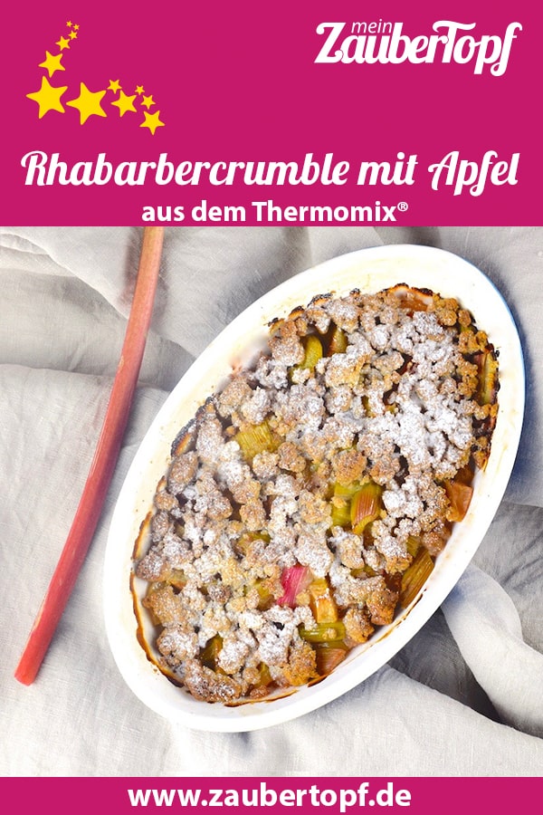 Rhabarber-Crumble – Foto: Nicole Stroschein