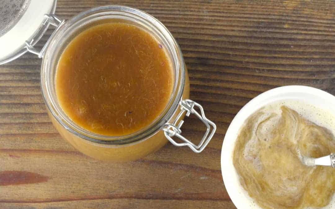 Rhabarberkompott mit Vanillesoße aus dem Thermomix®