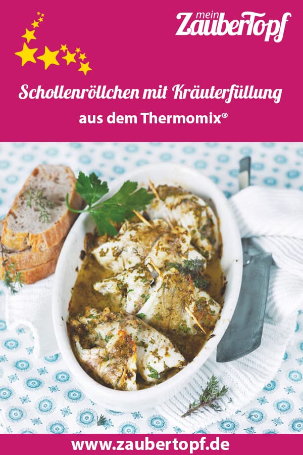 Schollenröllchen mit Kräuterfüllung – Foto: Frauke Antholz