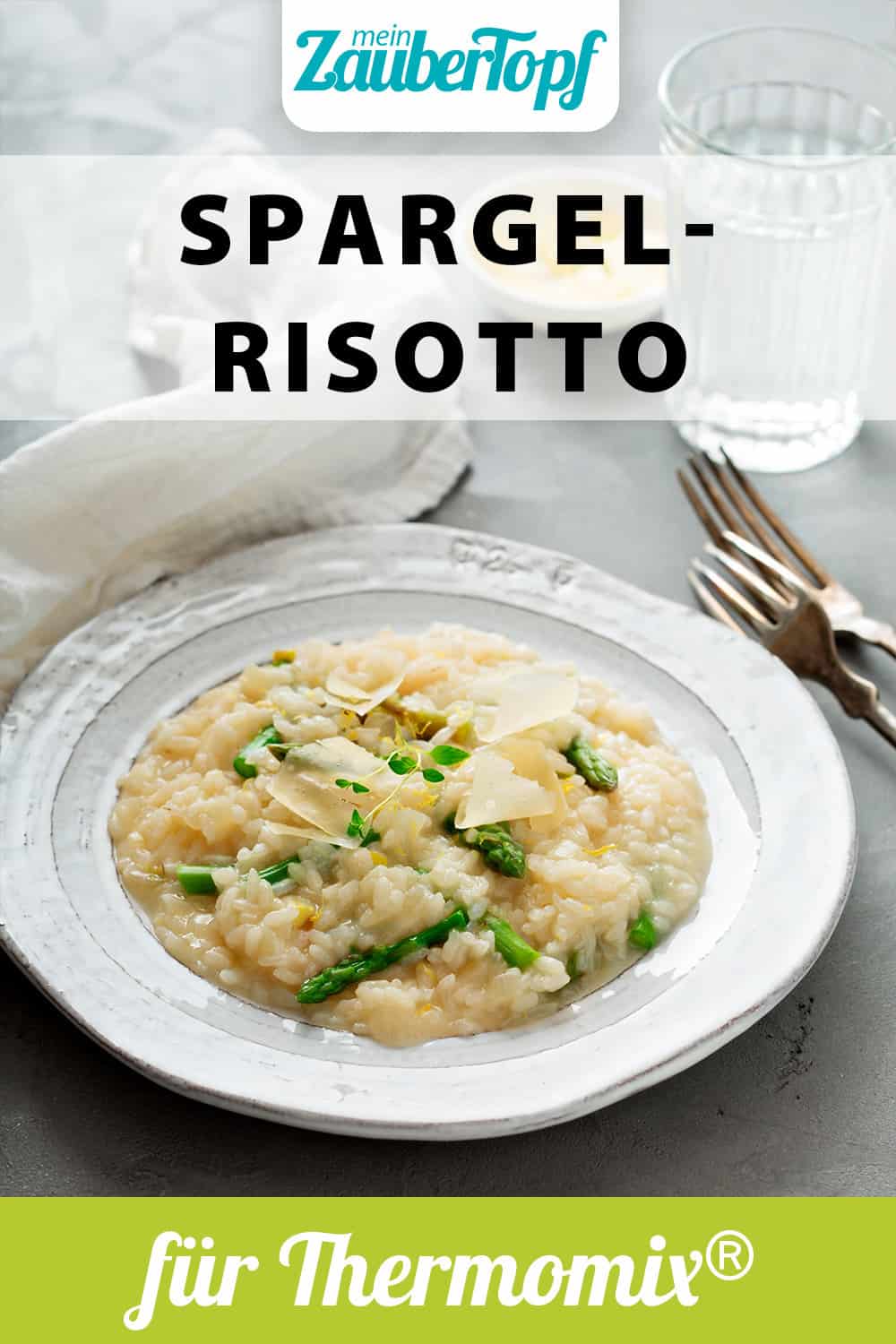 Spargelrisotto aus dem Thermomix® - Foto: Elena Veselova/Shutterstock