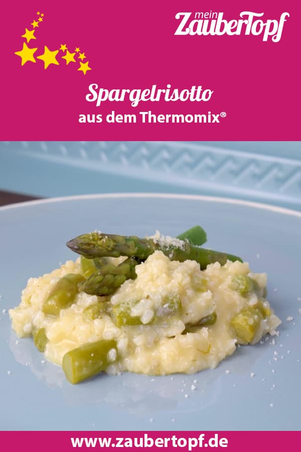 Spargelrisotto aus dem Thermomix® – Foto: Nicole Stroschein