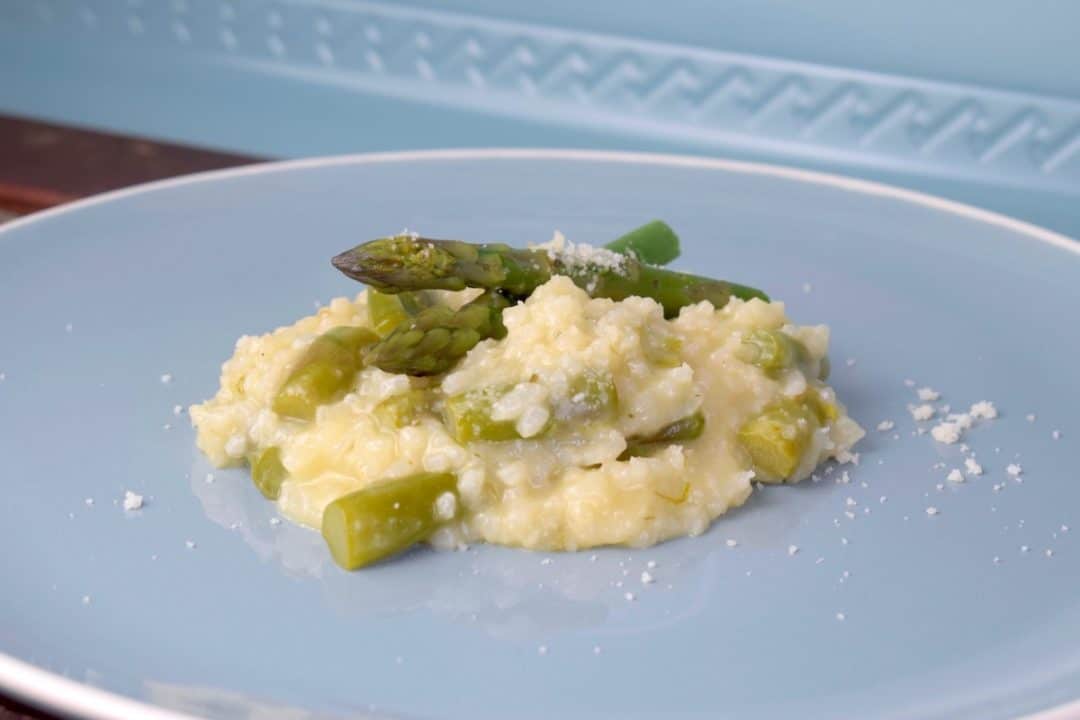 Spargelrisotto aus dem Thermomix® – Foto: Nicole Stroschein