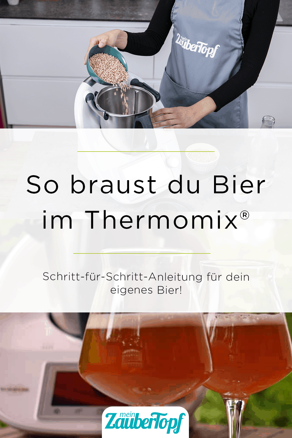 Bier aus dem Thermomix® – Foto: Nicole Stroschein