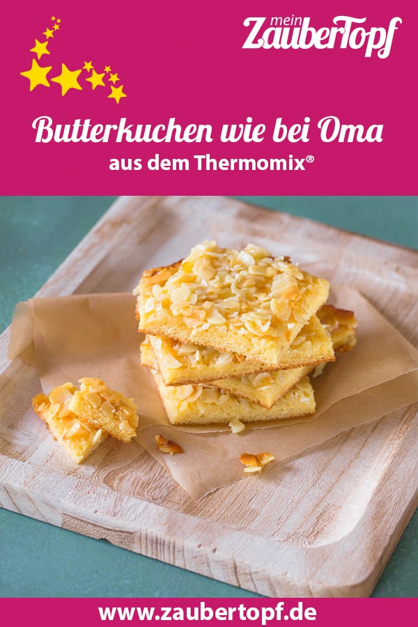 Butterkuchen mit Mandeln – Foto: Ricarda Ohligschläger