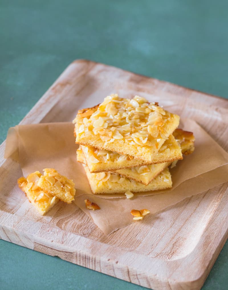 Butterkuchen mit Mandeln – Foto: Ricarda Ohligschläger