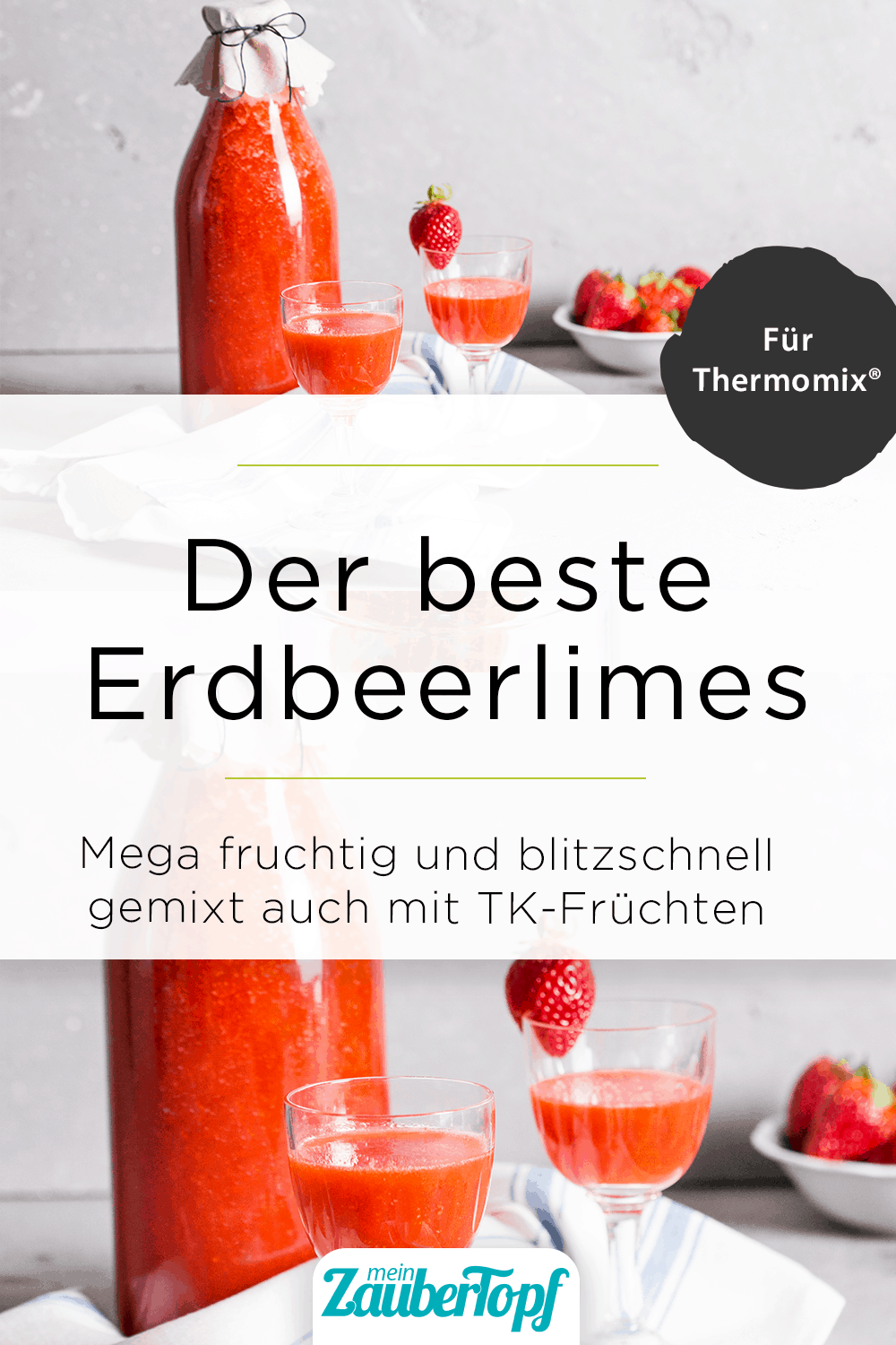 Erdbeerlimes aus dem Thermomix® – Foto: Kathrin Knoll