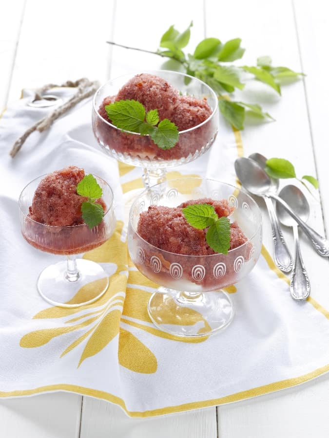 Fruchtiges Honig-Pflaumen-Sorbet aus dem Thermomix® - Foto: Frauke Antholz