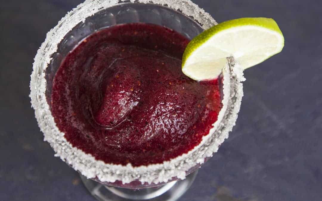 Frozen Blaubeer-Daiquiri aus dem Thermomix®