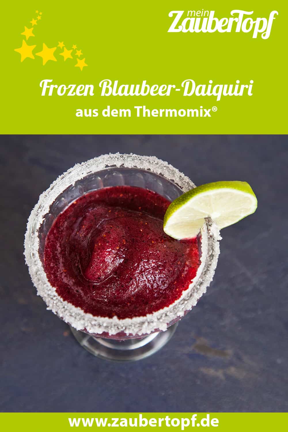 Frozen Blaubeer-Daiquiri aus dem Thermomix® – Foto: Kathrin Knoll