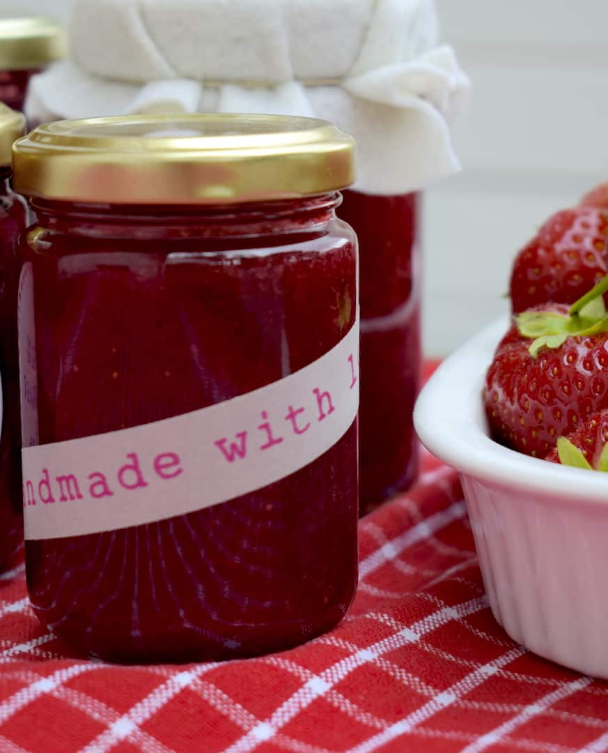 Beschwipste Erdbeermarmelade aus dem Thermomix® – Foto: Nicole Stroschein
