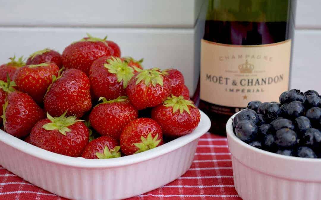 Beschwipste Erdbeermarmelade