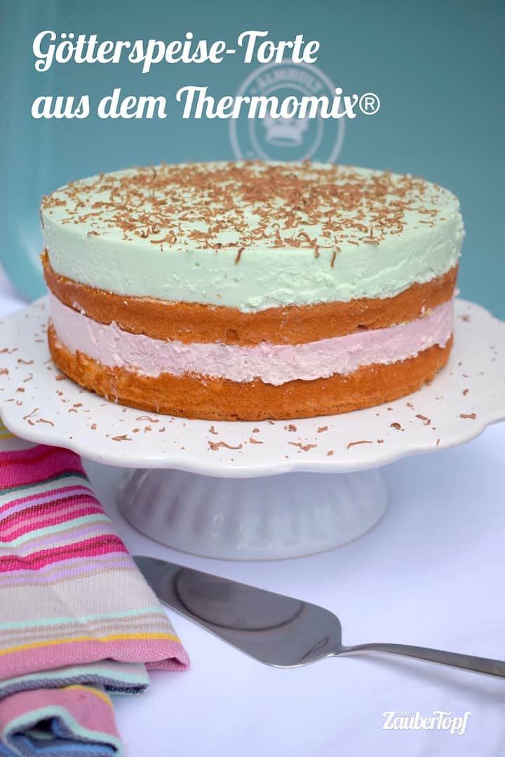 Götterspeisetorte aus dem Thermomix® – Foto: Nicole Stroschein