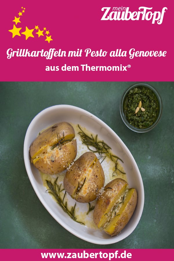 Grillkartoffeln mit Pesto aus dem Thermomix® – Foto: Ricarda Ohligschläger