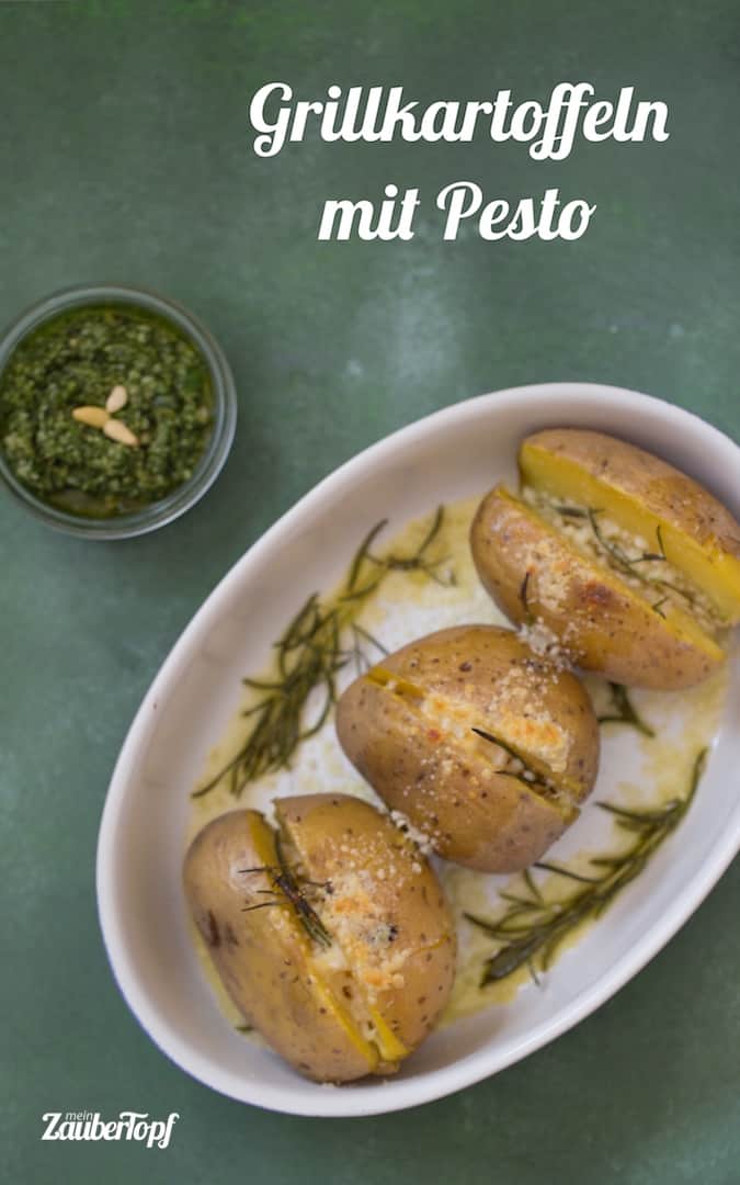 Grillkartoffeln mit Pesto aus dem Thermomix® – Foto: Ricarda Ohligschläger