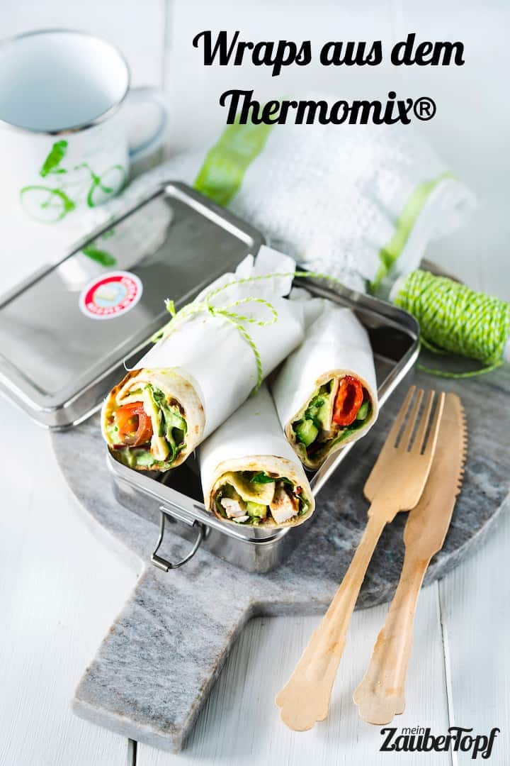 Wraps aus dem Thermomix® – Foto: Tina Bumann